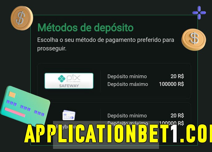 O cassino applicationbet bet oferece uma grande variedade de métodos de pagamento