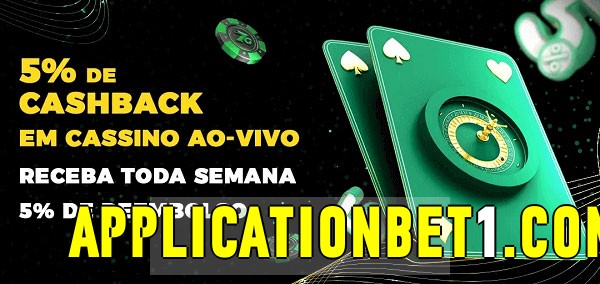 Promoções do cassino ao Vivo applicationbet 